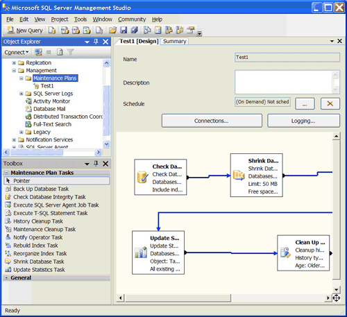 Microsoft SQL Server Integration Services Visual