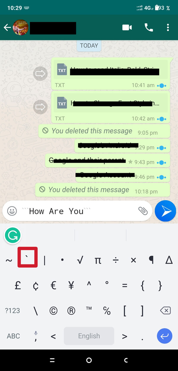 Depois você terminou de digitar sua mensagem inteira, no final, digite três aspas novamente.