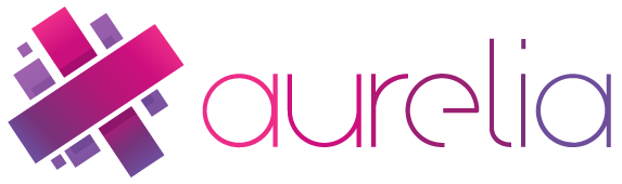Gráfico do logotipo Aurelia