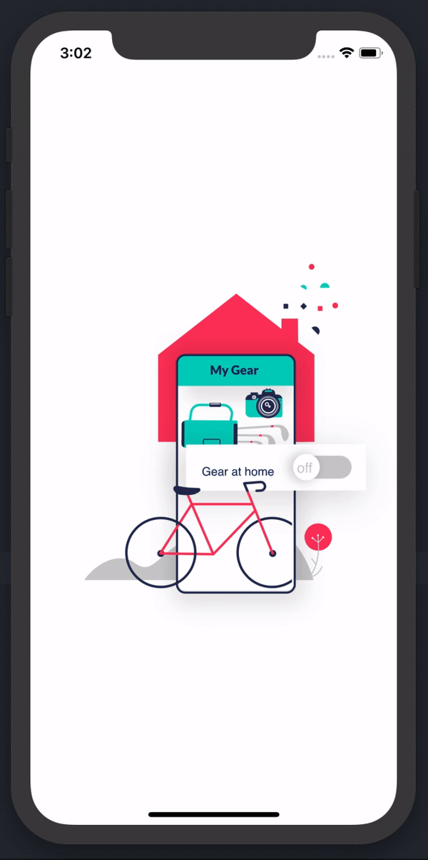 React Native Lottie Adobe-after Effects Animation Exemplo