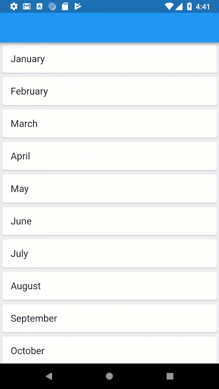 ListView Example