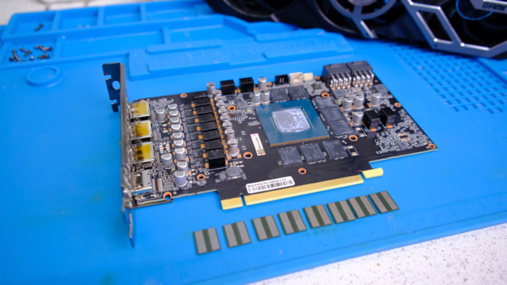 NVIDIA GeForce RTX 3070 Placa de vídeo modificada de 16 GB comparada com jogos