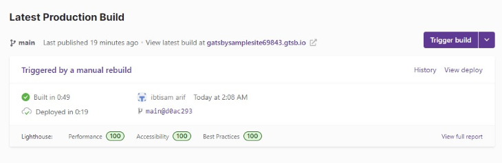Gatsby Hosting