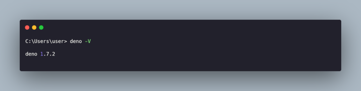 Deno in the Command Line