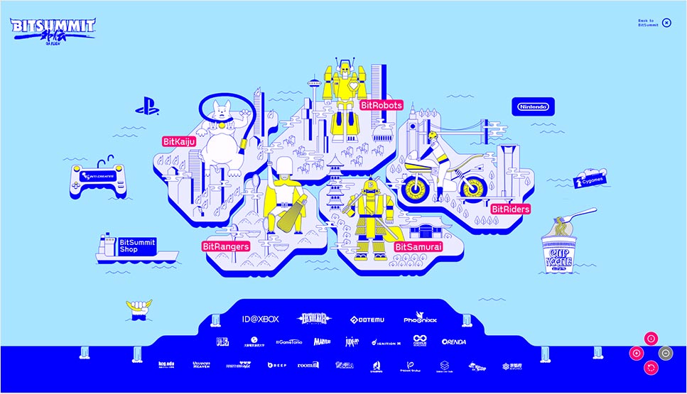 14 Exemplos inspiradores de mapas interativos em design da Web - BR Atsit