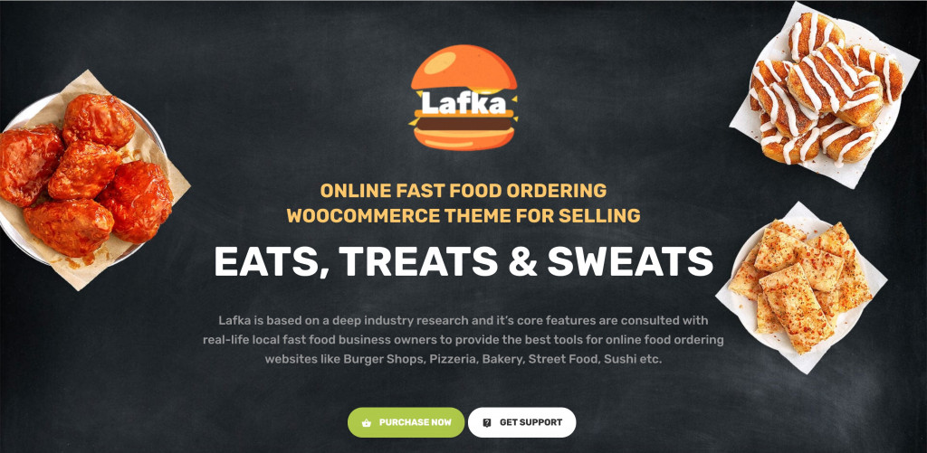 Lafka-Tema WooCommerce para Burger-Pizza & Food Delivery