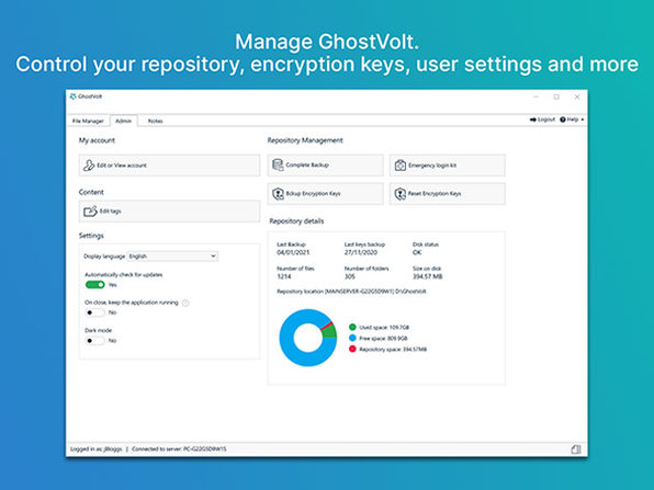 GhostVolt Encryption Software Lifetime Subscription