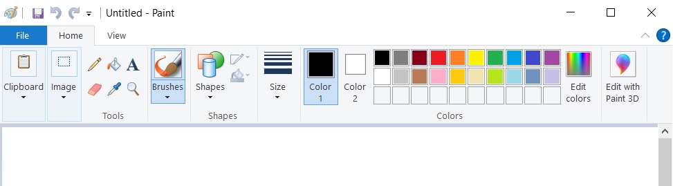 Paint 3D no aplicativo Paint