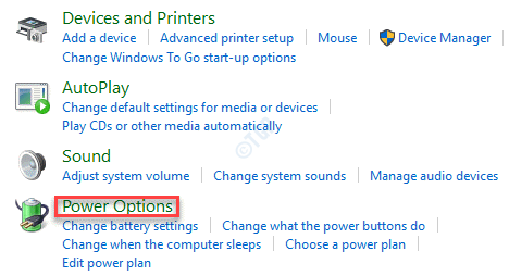Hardware And Sound Power Options