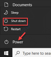 Start Power Shut Down
