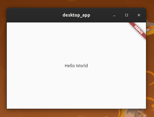 Captura de tela do aplicativo Flutter