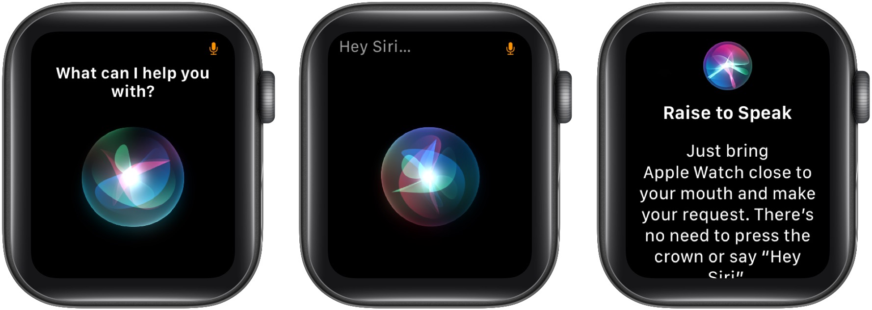 Ligue para Siri no Apple Watch por qualquer método