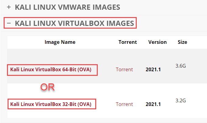 kali vmware vs virtualbox