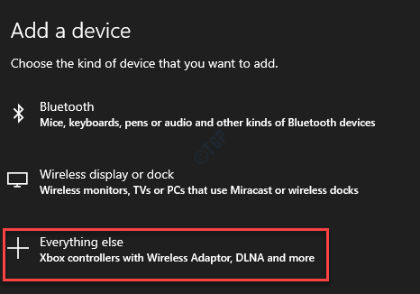 Adicionar um dispositivo Todos os demais