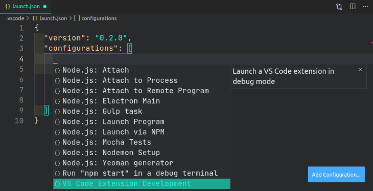 Launch Config
