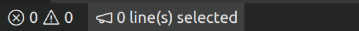 Status Bar Item