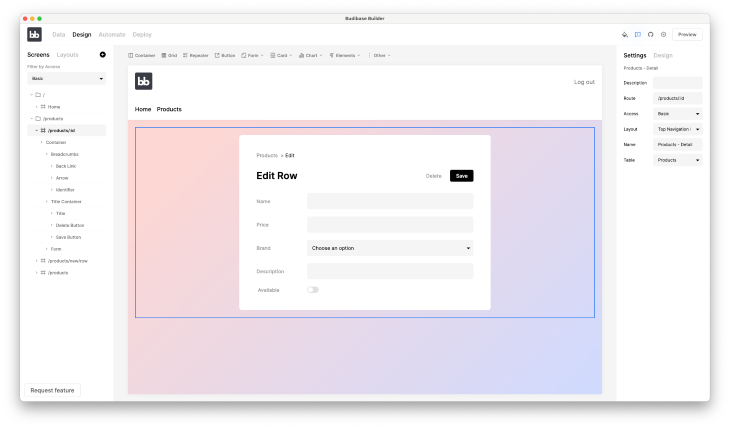 App Design