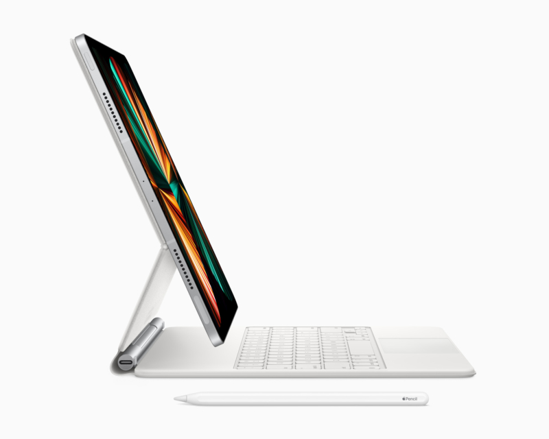 Apple Pencil e Smart Keyboard do novo iPad Pro 2021