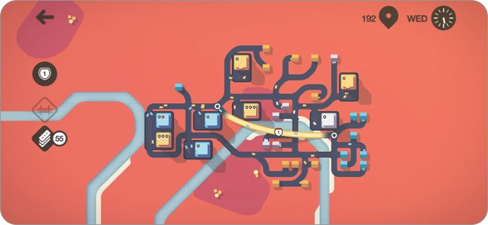 captura de tela do jogo de arcade da mini autoestrada apple