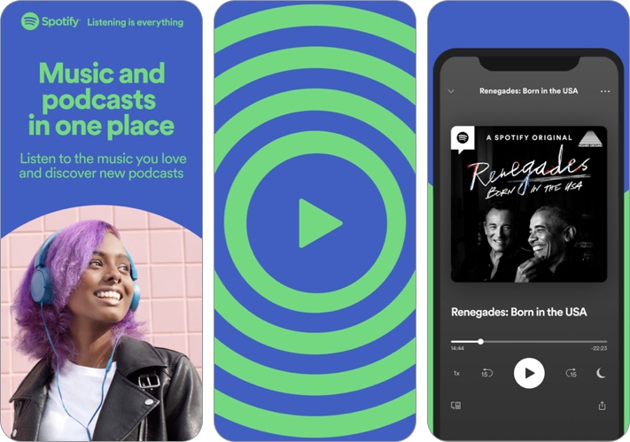 Spotify-Descubra nova captura de tela do aplicativo de música para iPhone e iPad