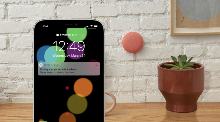Encontre seu iPhone usando o Google Assistant