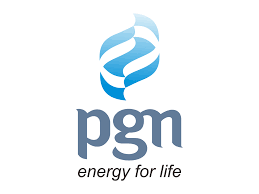 Compoany de gás indonésio PGN tem uma combinação de logo