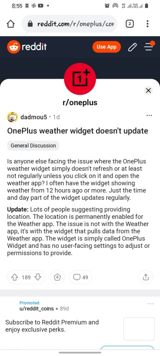 oneplus weatherclaim