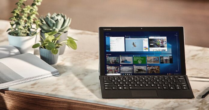 Linha do tempo do Windows 10