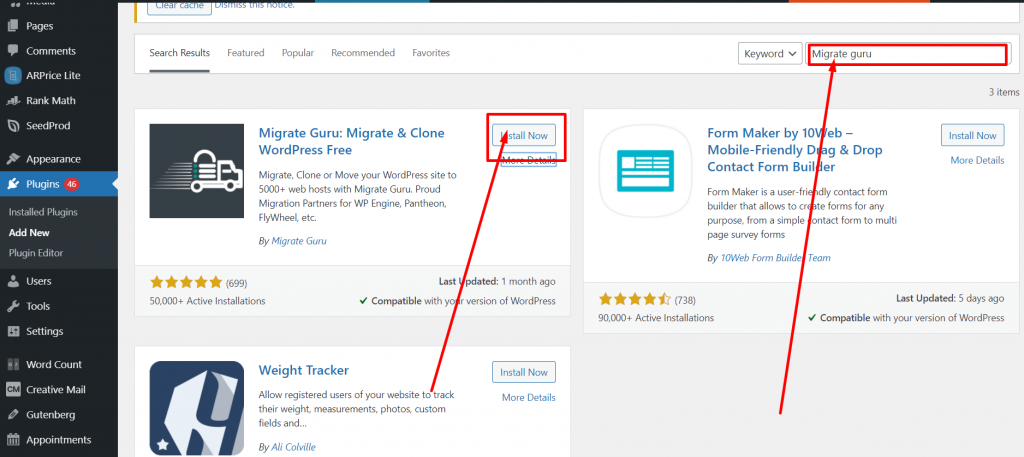 Best 10 WordPress Migration Plugins: Detailed analysis and Reviews 15 Screenshot 9 Best 10 WordPress Migration Plugins: Detailed analysis and Reviews