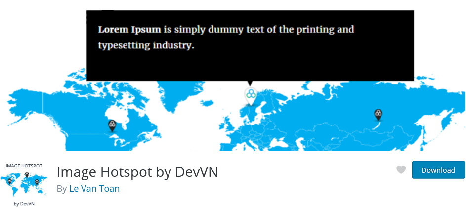 Hotspot de imagem por DevVN