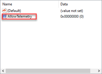 Permitir nome da telemetria Min
