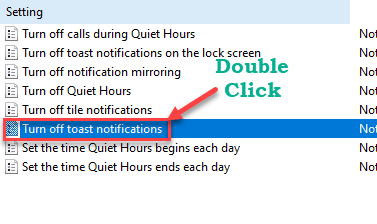 Desativar notificações Dc Min
