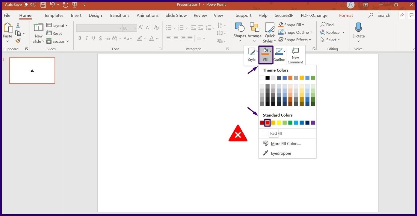 Ícones do PowerPoint da Microsoft etapa 5