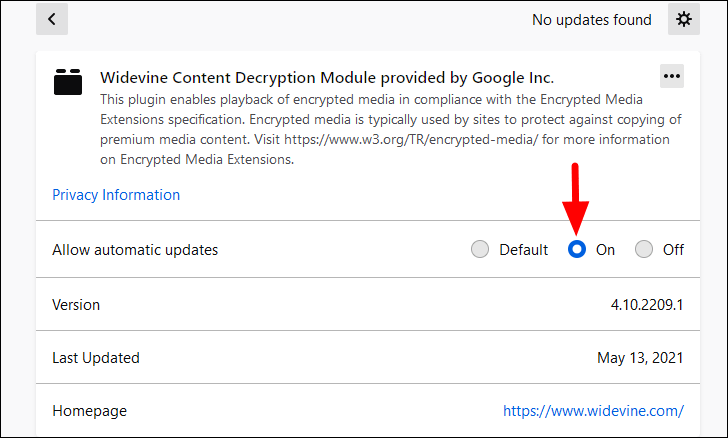 Widevine content decryption module как обновить в яндекс браузере