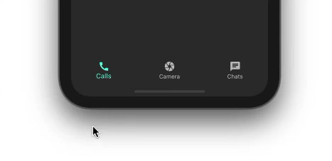 Primeiro item selecionado