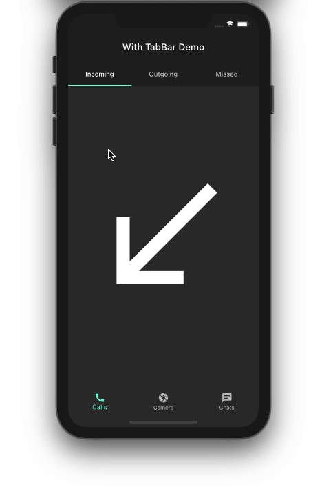 Bottom Navigation Stays