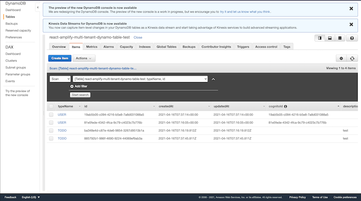 Visualizando Tabela Única Exibindo Usuários e Tarefas