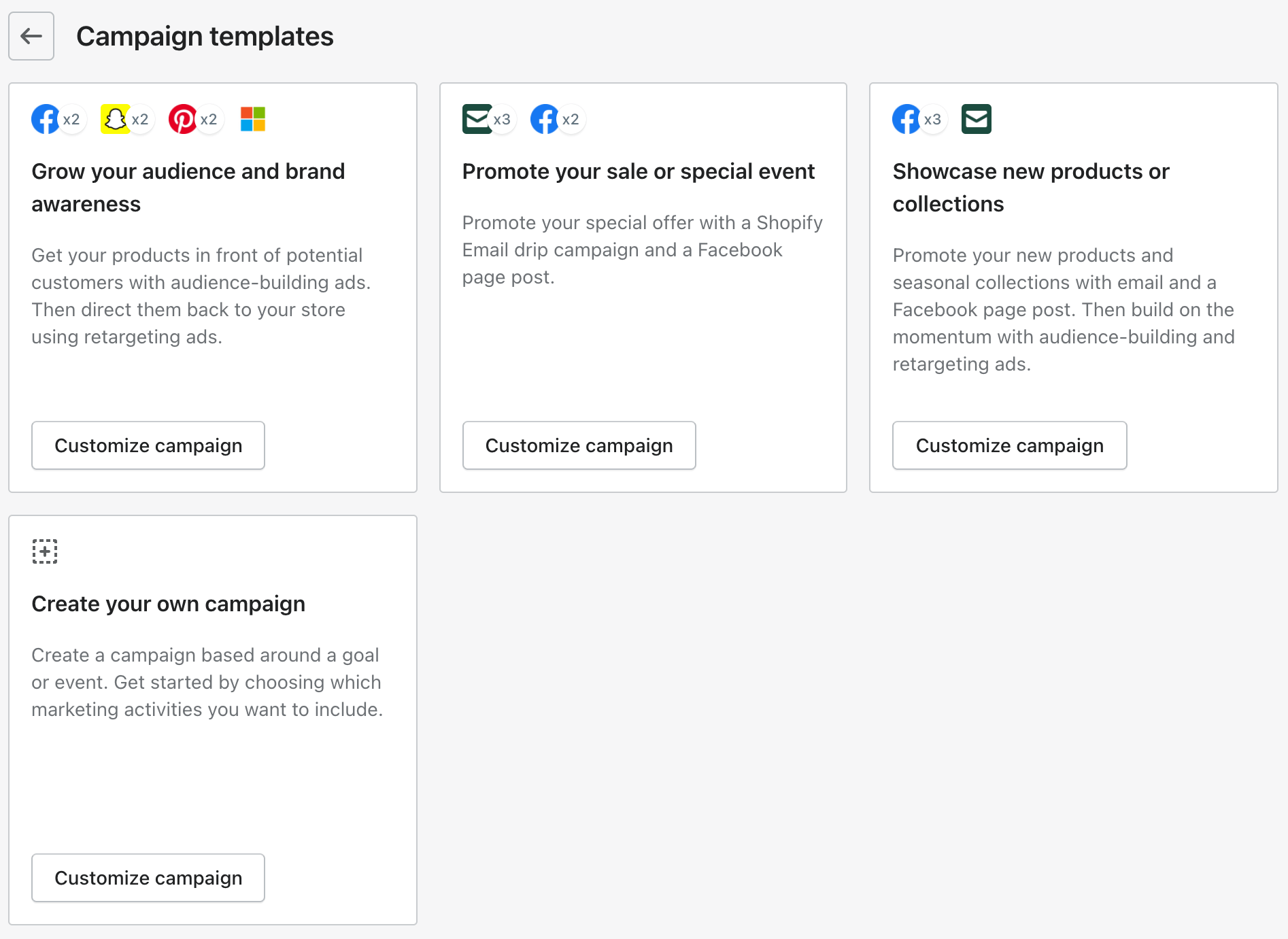 marketing campaigns
