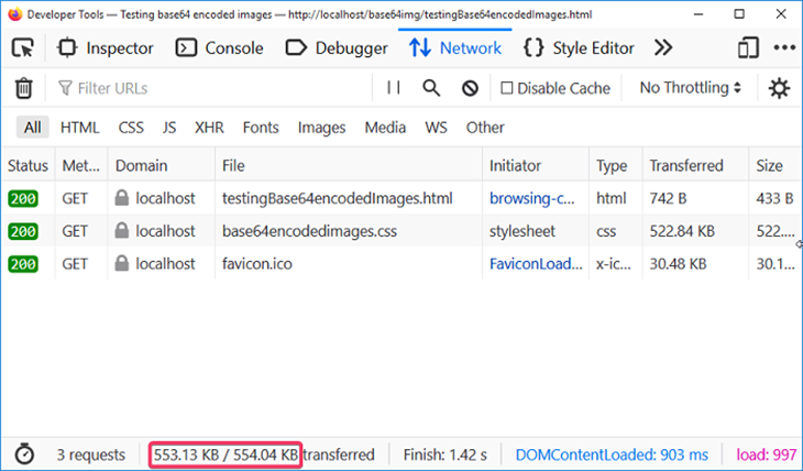 aumento do tamanho do arquivo de imagem base64