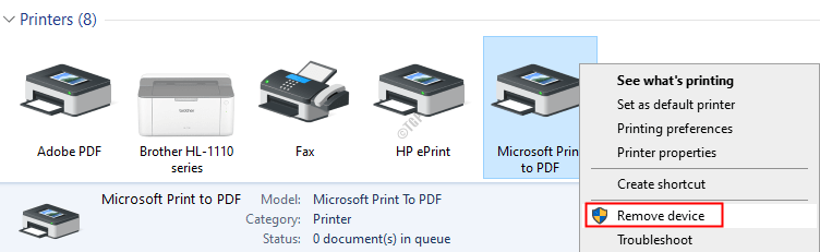 windows adobe pdf printer driver