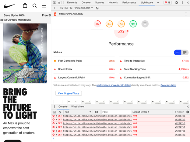 Quão vitais são os vitais essenciais da web?
