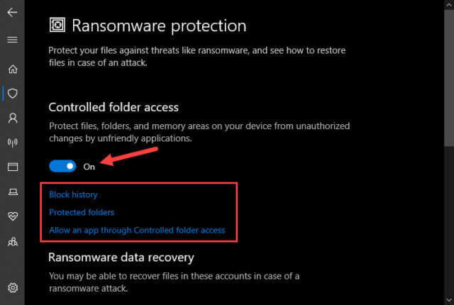 controlled-folder-access-enable