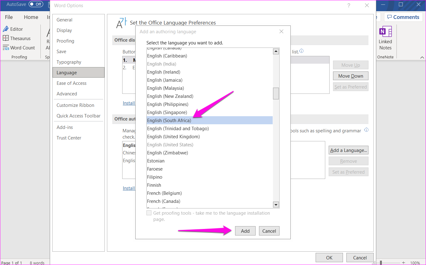 Correções para verificação ortográfica não funcionam no Microsoft Word 6