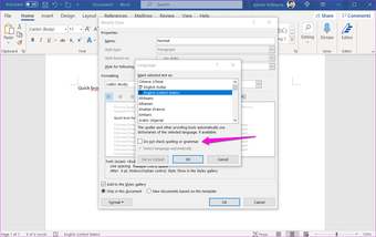 Fixes for Spell Check Is Not Working in Microsoft Word 17