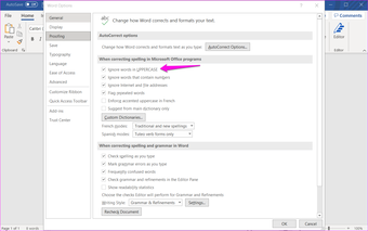 Correções para verificação ortográfica não funcionam no Microsoft Word 14