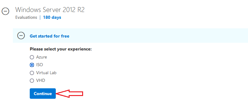 Baixe o Windows Server 2012 (ISO, VHD, Azure, VHD)