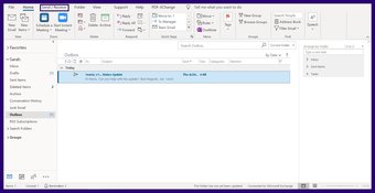 Fix mail stuck in outlook outbox step 12