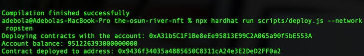 Create Instance Smart Contract