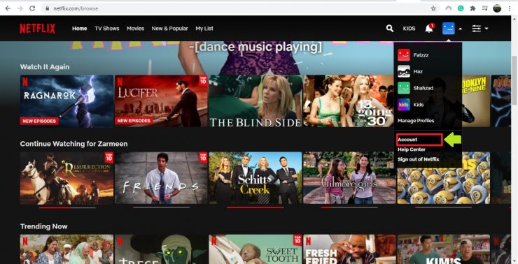 Remover continuar assistindo títulos