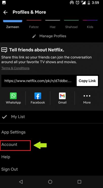 Remover continuar a assistir títulos